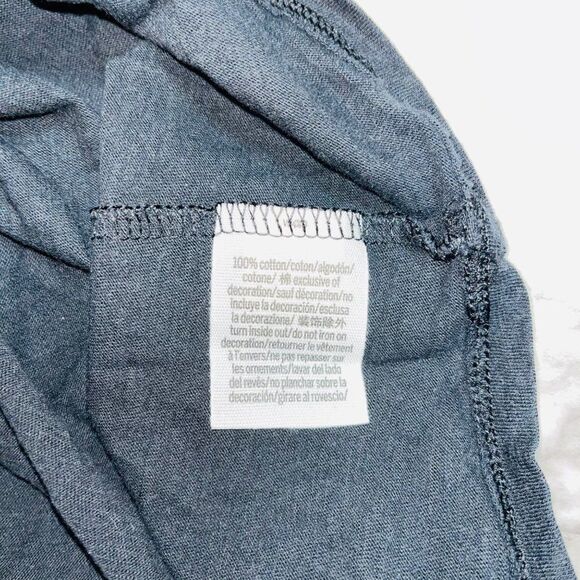 PINK Victoria's Secret | Short Sleeve Shirt Logo Print | Black | Womens | M - Picture 7 of 8